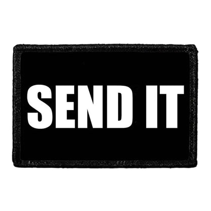 pull patch Hats Send It Pull Patch- Removable Patches (Lifestyle) equestrian team apparel online tack store mobile tack store custom farm apparel custom show stable clothing equestrian lifestyle horse show clothing riding clothes Pull Patch- Removable Patches (Lifestyle) horses equestrian tack store