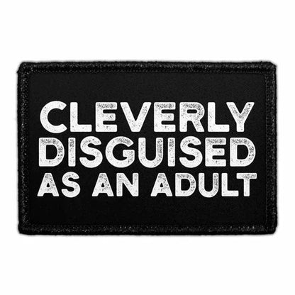 pull patch Hats Cleverly Disguised As An Adult Pull Patch Removable Patches Lifestyle equestrian team apparel online tack store mobile tack store custom farm apparel custom show stable clothing equestrian lifestyle horse show clothing riding clothes Pull Patch Removable Patches Lifestyle horses equestrian tack store
