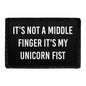 pull patch Hats It's Not a Middle Finger It's my Unicorn Fist Pull Patch Removable Patches Unicorns equestrian team apparel online tack store mobile tack store custom farm apparel custom show stable clothing equestrian lifestyle horse show clothing riding clothes Pull Patch Removable Patches Unicorns horses equestrian tack store