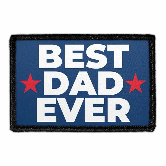 pull patch Hats Best Dad Ever Pull Patch Removable Patches Lifestyle equestrian team apparel online tack store mobile tack store custom farm apparel custom show stable clothing equestrian lifestyle horse show clothing riding clothes Pull Patch Removable Patches Lifestyle horses equestrian tack store