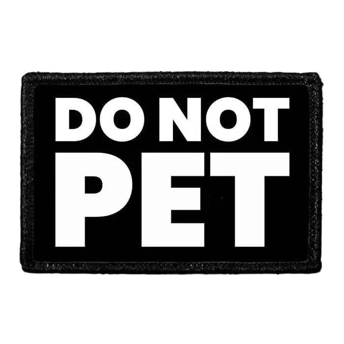pull patch Hats Do Not Pet Pull Patch- Removable Patches (Pets) equestrian team apparel online tack store mobile tack store custom farm apparel custom show stable clothing equestrian lifestyle horse show clothing riding clothes Pull Patch- Removable Patches (Pets) horses equestrian tack store