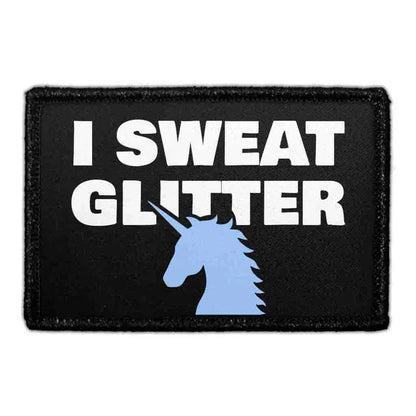 pull patch Hats I Sweat Glitter Pull Patch- Removable Patches (Unicorns) equestrian team apparel online tack store mobile tack store custom farm apparel custom show stable clothing equestrian lifestyle horse show clothing riding clothes Pull Patch- Removable Patches (Unicorns) horses equestrian tack store