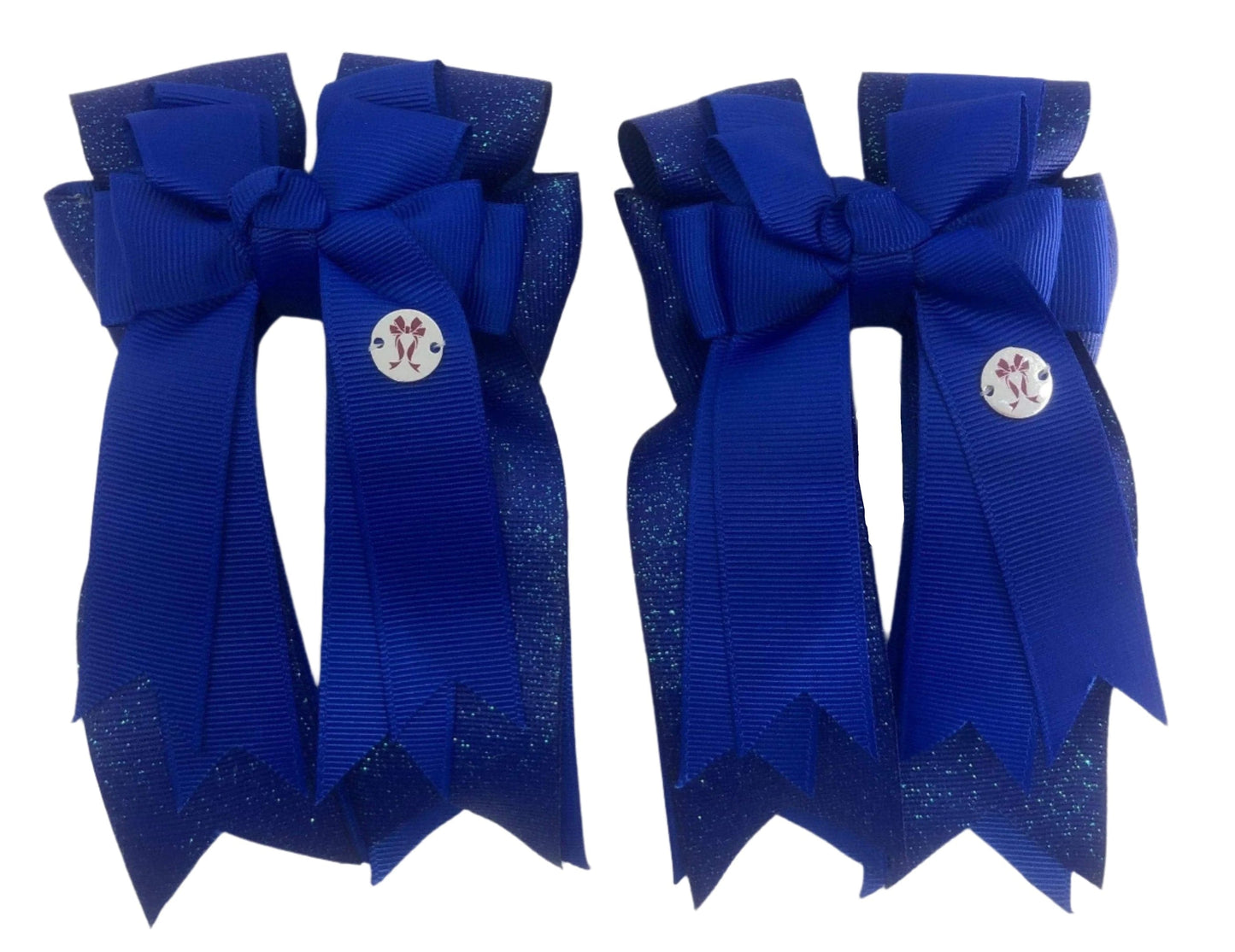 Ponytail Bows Online 3" Tails PonyTail Bows- Solid (Royal) equestrian team apparel online tack store mobile tack store custom farm apparel custom show stable clothing equestrian lifestyle horse show clothing riding clothes PonyTail Bows- Solid (Royal) horses equestrian tack store