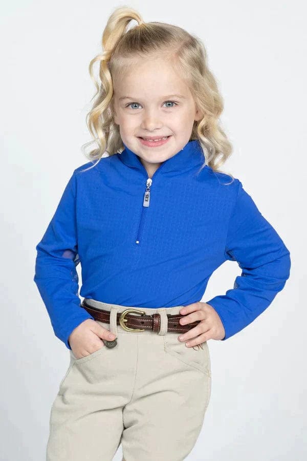 EIS Youth Shirt L / Sapphire EIS 2.0-Youth Sunshirts Large equestrian team apparel online tack store mobile tack store custom farm apparel custom show stable clothing equestrian lifestyle horse show clothing riding clothes ETA Kids Equestrian Fashion | EIS Sun Shirts horses equestrian tack store