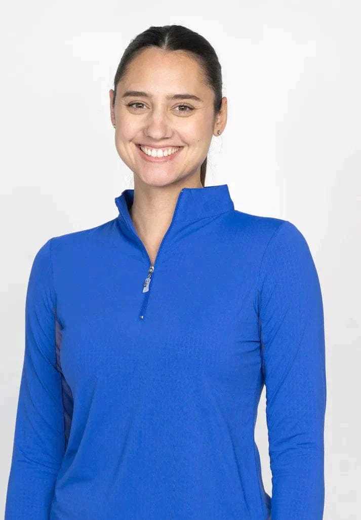 EIS Schooling Shirt Sapphire EIS- Sunshirts (XXL) equestrian team apparel online tack store mobile tack store custom farm apparel custom show stable clothing equestrian lifestyle horse show clothing riding clothes EIS- Sunshirts (XXL) horses equestrian tack store