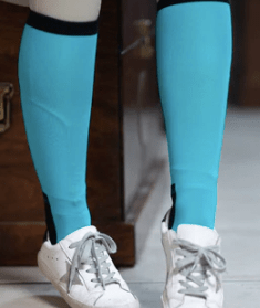 dreamers & schemers Boot Socks Light Blue Dreamers & Schemers- Simple Solids equestrian team apparel online tack store mobile tack store custom farm apparel custom show stable clothing equestrian lifestyle horse show clothing riding clothes Dreamers & Schemers- Simple Solids horses equestrian tack store