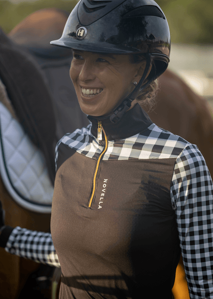 Novella Equestrian Women's Shirt Novella Equestrian- The Cody equestrian team apparel online tack store mobile tack store custom farm apparel custom show stable clothing equestrian lifestyle horse show clothing riding clothes horses equestrian tack store