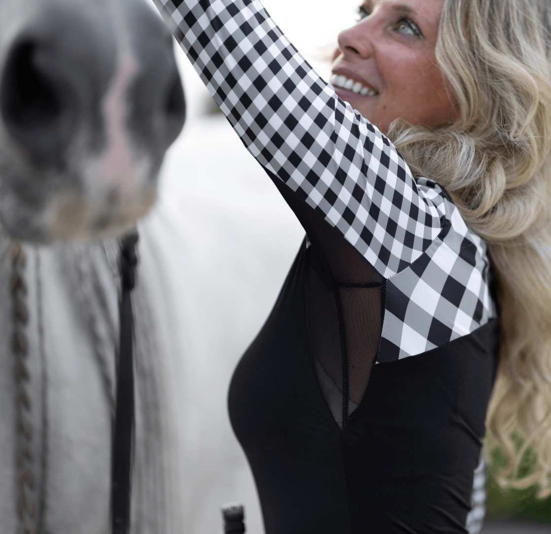 Novella Equestrian Women's Shirt Novella Equestrian- The Cody equestrian team apparel online tack store mobile tack store custom farm apparel custom show stable clothing equestrian lifestyle horse show clothing riding clothes horses equestrian tack store