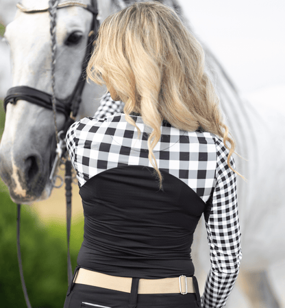 Novella Equestrian Women's Shirt Novella Equestrian- The Cody equestrian team apparel online tack store mobile tack store custom farm apparel custom show stable clothing equestrian lifestyle horse show clothing riding clothes horses equestrian tack store