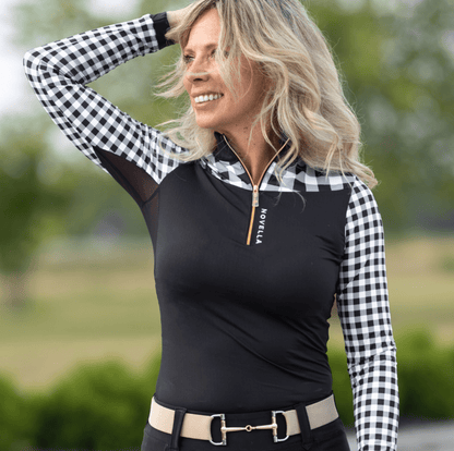 Novella Equestrian Women's Shirt Novella Equestrian- The Cody equestrian team apparel online tack store mobile tack store custom farm apparel custom show stable clothing equestrian lifestyle horse show clothing riding clothes horses equestrian tack store