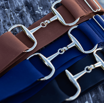 Novella Equestrian Belts Stretch Belt- 2" Bit Buckle equestrian team apparel online tack store mobile tack store custom farm apparel custom show stable clothing equestrian lifestyle horse show clothing riding clothes horses equestrian tack store