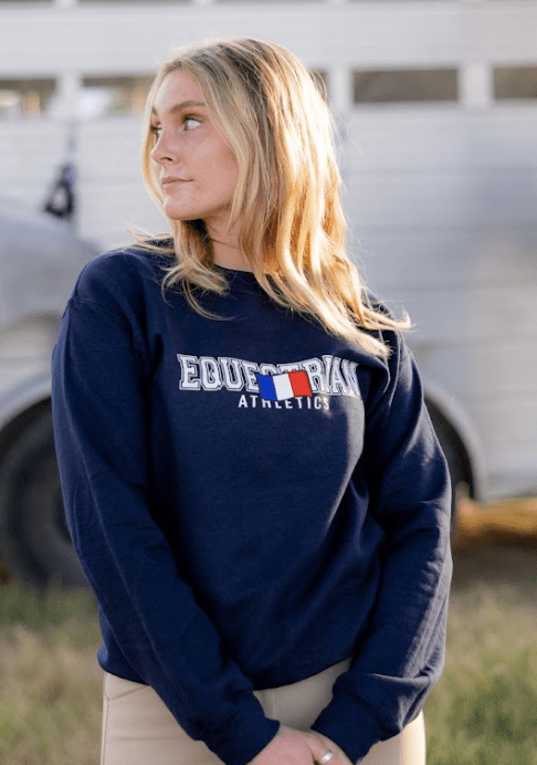 TKEQ Pullover TKEQ- Equestrian Athletics PARIS equestrian team apparel online tack store mobile tack store custom farm apparel custom show stable clothing equestrian lifestyle horse show clothing riding clothes horses equestrian tack store