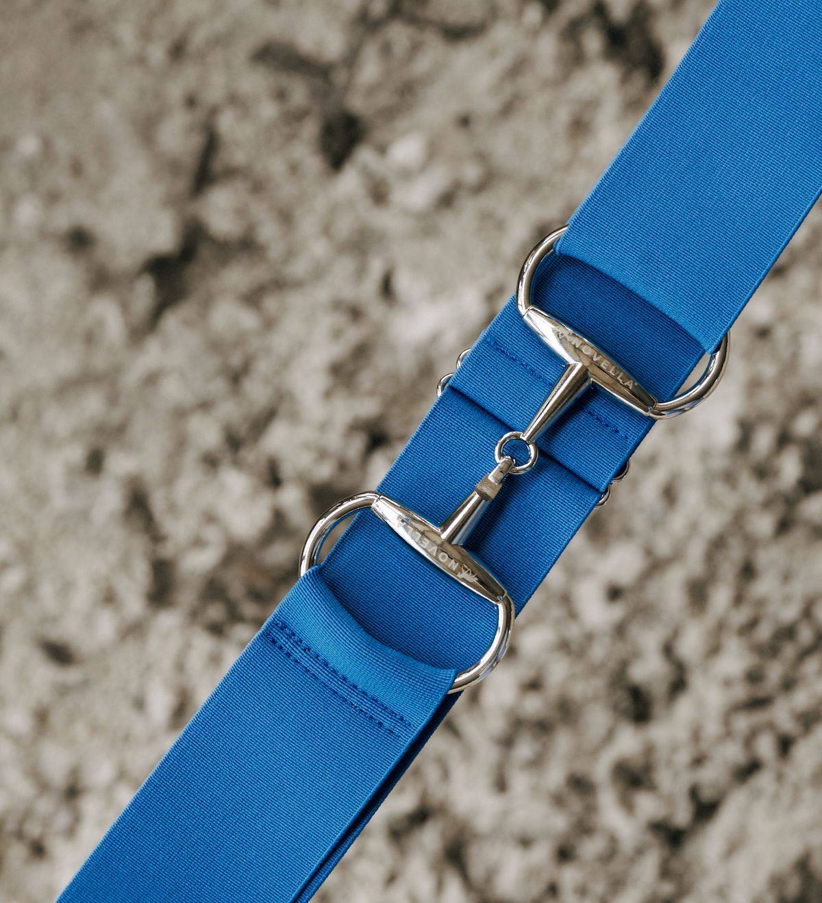 Novella Equestrian Belts Blue Ribbon (Silver Buckle) Novella Equestrian- Snaffle Bit Stretch Belt (2") equestrian team apparel online tack store mobile tack store custom farm apparel custom show stable clothing equestrian lifestyle horse show clothing riding clothes Novella Equestrian- Snaffle Bit Stretch Belt (2") horses equestrian tack store