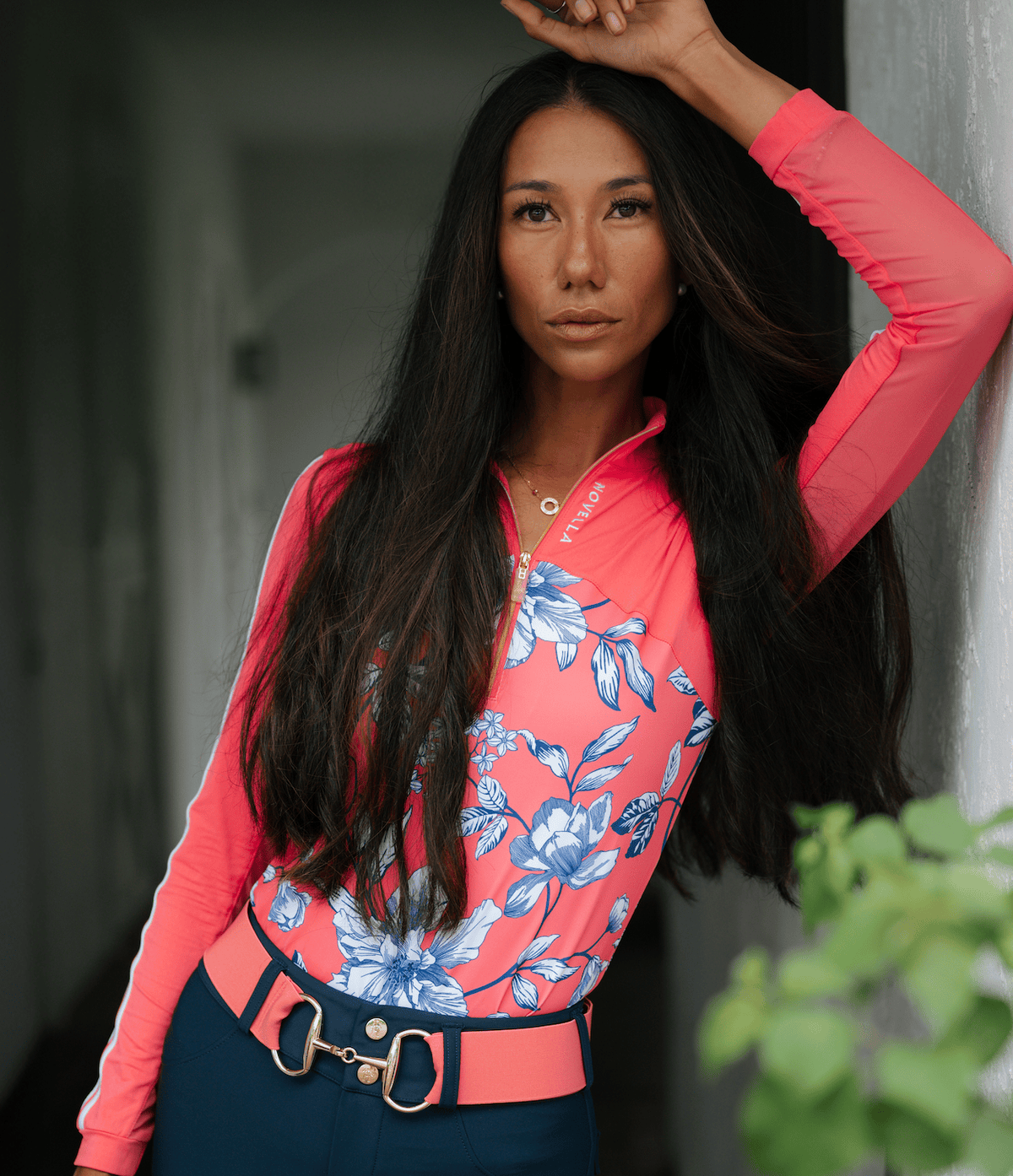 Novella Equestrian Apparel & Accessories Novella Equestrian- The Malibu (Long Sleeve) equestrian team apparel online tack store mobile tack store custom farm apparel custom show stable clothing equestrian lifestyle horse show clothing riding clothes Novella Equestrian- The Malibu (Long Sleeve) horses equestrian tack store