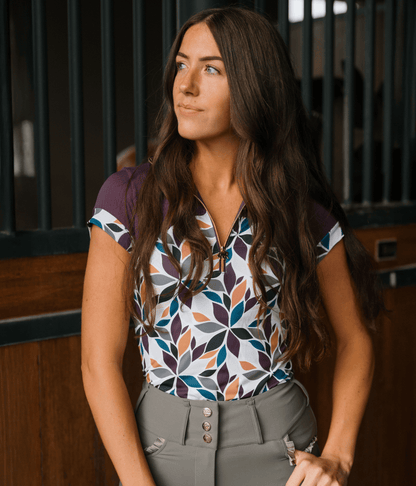 Novella Equestrian Apparel & Accessories Novella Equestrian- The Estrella (Short Sleeve) equestrian team apparel online tack store mobile tack store custom farm apparel custom show stable clothing equestrian lifestyle horse show clothing riding clothes Novella Equestrian- The Estrella (Short Sleeve) horses equestrian tack store