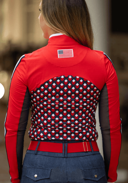 Novella Equestrian Apparel & Accessories Novella Equestrian- The Team Shirt 2.0 (Long Sleeve) equestrian team apparel online tack store mobile tack store custom farm apparel custom show stable clothing equestrian lifestyle horse show clothing riding clothes Novella Equestrian- The Team Shirt 2.0 (Long Sleeve) horses equestrian tack store