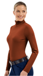RJ Classics Sunshirt XXS / Baked Clay RJ Classics- Joelle Schooling Mock Neck equestrian team apparel online tack store mobile tack store custom farm apparel custom show stable clothing equestrian lifestyle horse show clothing riding clothes RJ Classics- Joelle Schooling Mock Neck horses equestrian tack store
