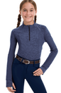 RJ Classics Youth Shirt XS / Twilight Purple Heather RJ Classics- Logan Jr Schooling Shirt equestrian team apparel online tack store mobile tack store custom farm apparel custom show stable clothing equestrian lifestyle horse show clothing riding clothes RJ Classics- Logan Jr Schooling Shirt horses equestrian tack store
