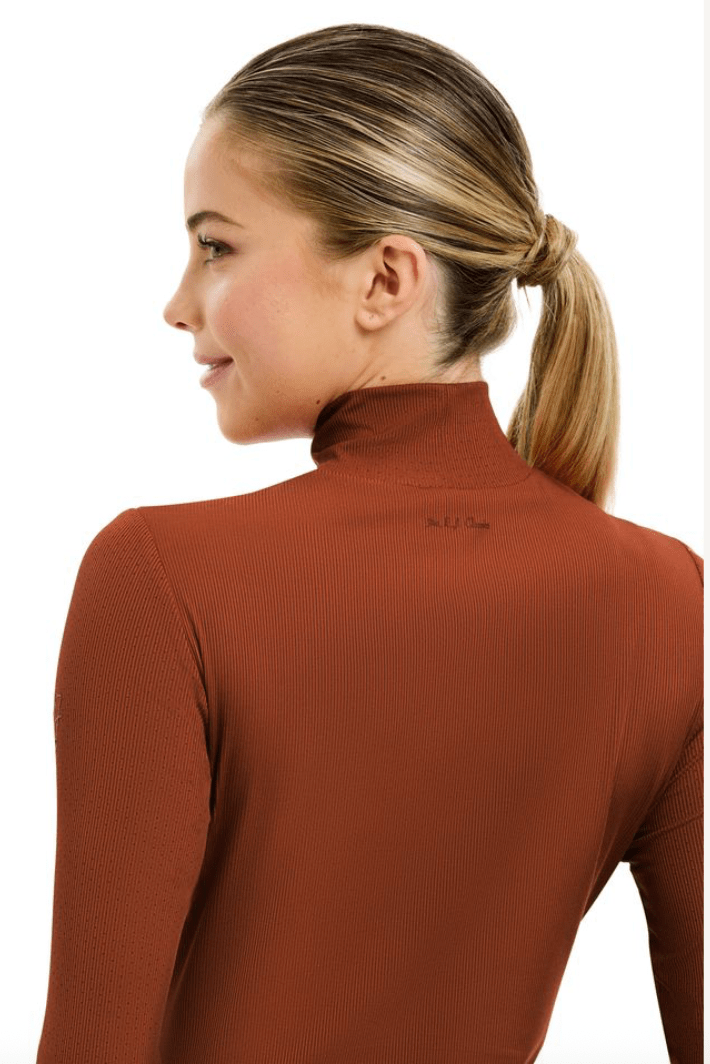RJ Classics Sunshirt RJ Classics- Joelle Schooling Mock Neck equestrian team apparel online tack store mobile tack store custom farm apparel custom show stable clothing equestrian lifestyle horse show clothing riding clothes RJ Classics- Joelle Schooling Mock Neck horses equestrian tack store
