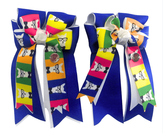 Ponytail Bows Online 3" Tails Llama Topper PonyTail Bows equestrian team apparel online tack store mobile tack store custom farm apparel custom show stable clothing equestrian lifestyle horse show clothing riding clothes Llama Topper PonyTail Bows horses equestrian tack store