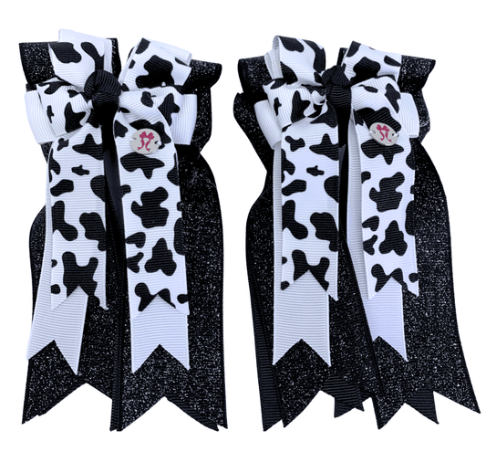 Ponytail Bows Online 3" Tails PonyTail Bows- Holy Cow equestrian team apparel online tack store mobile tack store custom farm apparel custom show stable clothing equestrian lifestyle horse show clothing riding clothes PonyTail Bows- Holy Cow horses equestrian tack store