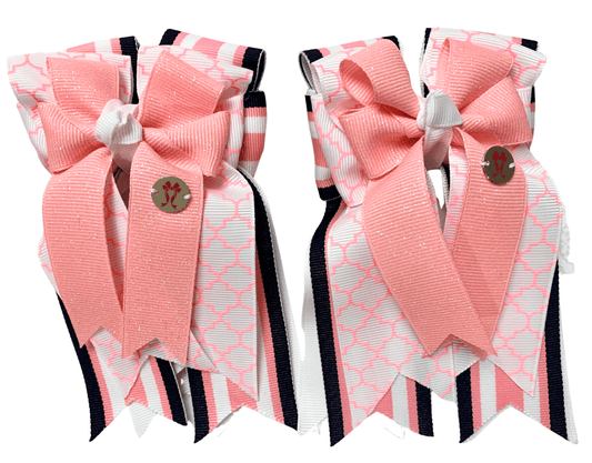 Ponytail Bows Online 3" Tails Libby PonyTail Bows equestrian team apparel online tack store mobile tack store custom farm apparel custom show stable clothing equestrian lifestyle horse show clothing riding clothes Libby PonyTail Bows horses equestrian tack store