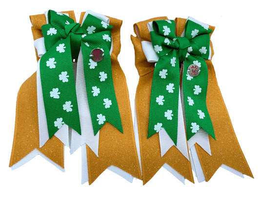 Ponytail Bows Online 3" Tails Pot O Luck PonyTail Bows equestrian team apparel online tack store mobile tack store custom farm apparel custom show stable clothing equestrian lifestyle horse show clothing riding clothes Pot O Luck PonyTail Bows horses equestrian tack store