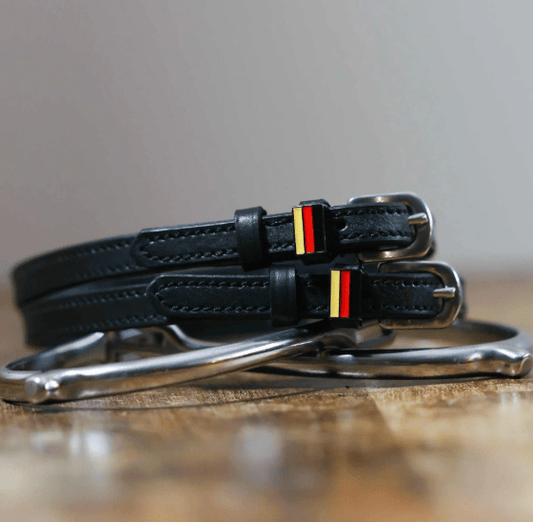 ManeJane Spur Straps Spur Straps- Flag (Germany) equestrian team apparel online tack store mobile tack store custom farm apparel custom show stable clothing equestrian lifestyle horse show clothing riding clothes ManeJane Frogger Spur Straps horses equestrian tack store