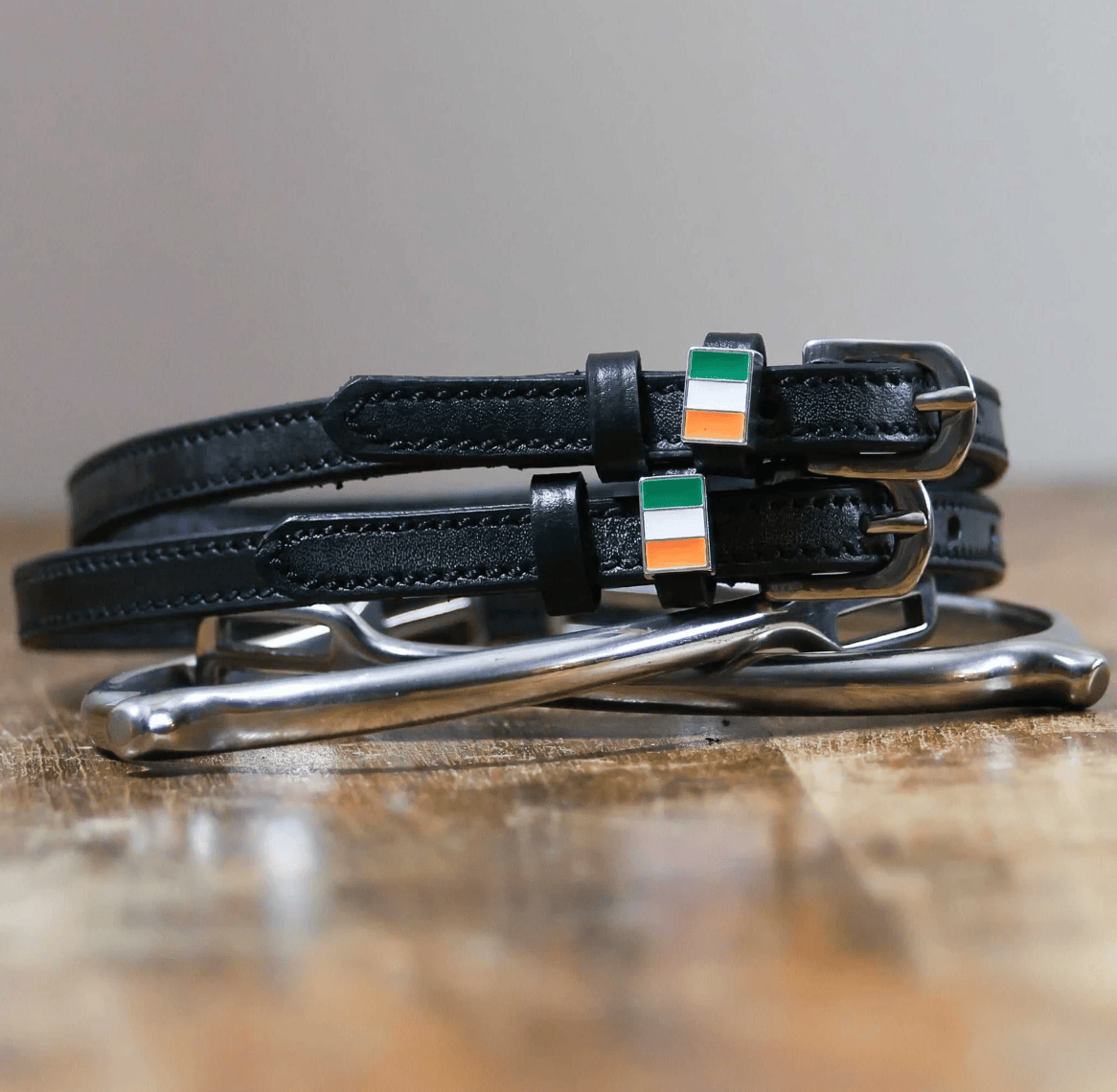 ManeJane Spur Straps Spur Straps- Flag (Irish) equestrian team apparel online tack store mobile tack store custom farm apparel custom show stable clothing equestrian lifestyle horse show clothing riding clothes ManeJane Frogger Spur Straps horses equestrian tack store