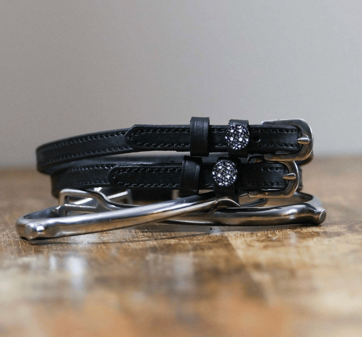 ManeJane Spur Straps Spur Straps- Disco Balls equestrian team apparel online tack store mobile tack store custom farm apparel custom show stable clothing equestrian lifestyle horse show clothing riding clothes ManeJane Frogger Spur Straps horses equestrian tack store