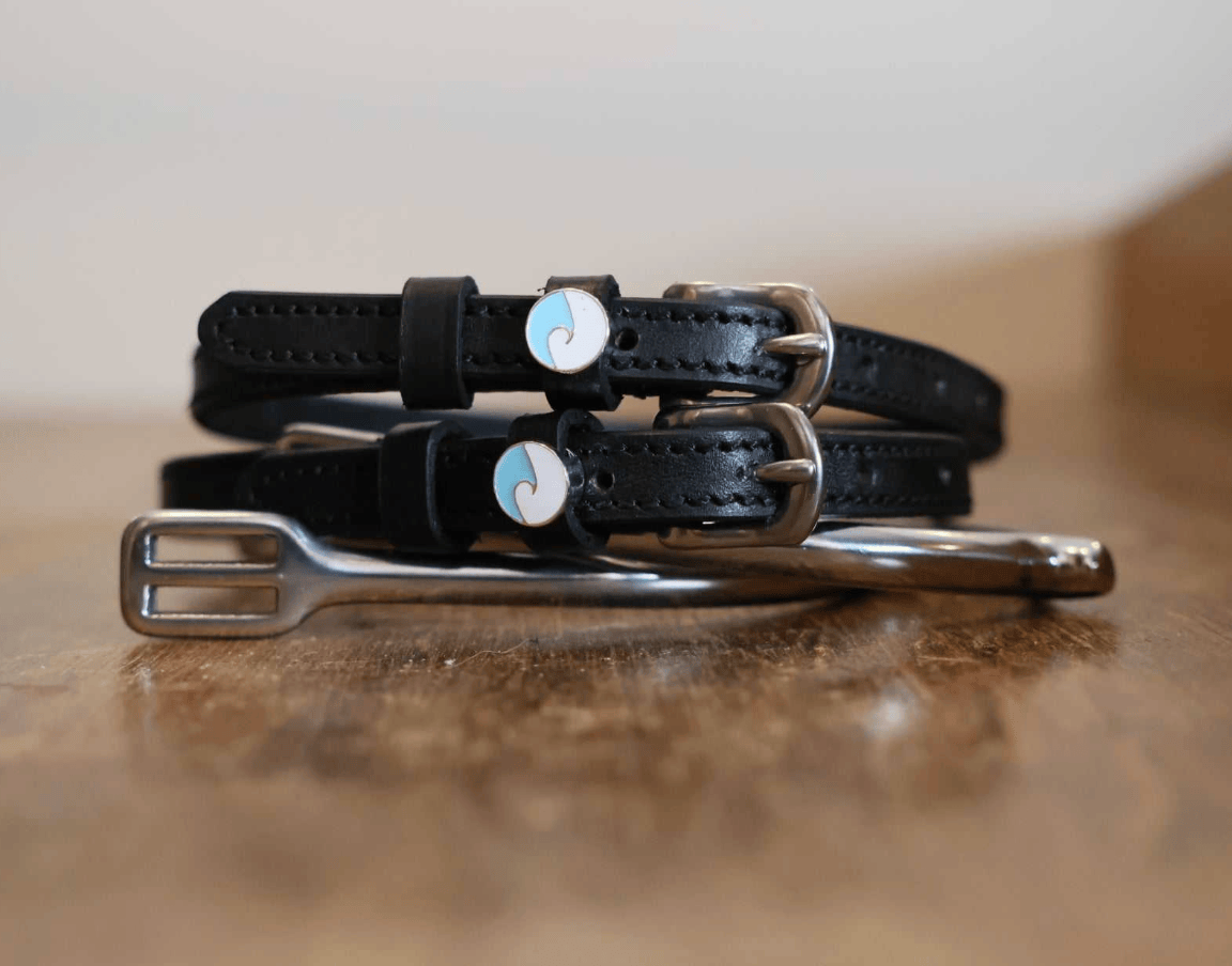 ManeJane Spur Straps Spur Straps- Wave equestrian team apparel online tack store mobile tack store custom farm apparel custom show stable clothing equestrian lifestyle horse show clothing riding clothes Spur Straps- Wave horses equestrian tack store