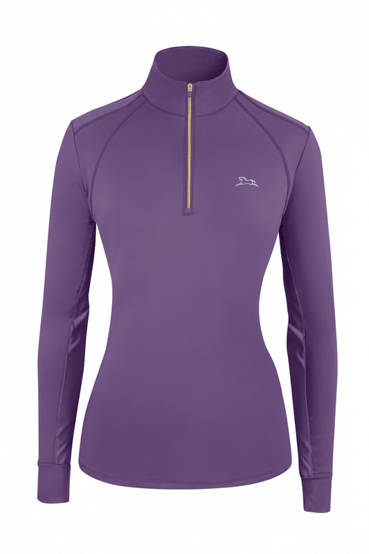 RJ Classics Schooling Shirt RJ Classics- Sienna Training Shirt (Aster) equestrian team apparel online tack store mobile tack store custom farm apparel custom show stable clothing equestrian lifestyle horse show clothing riding clothes RJ Classics- Sienna Training Shirt (Aster) horses equestrian tack store