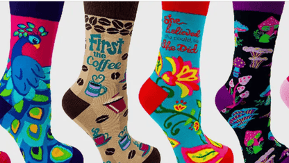 Barn Babe Equestrian Happy Socks equestrian team apparel online tack store mobile tack store custom farm apparel custom show stable clothing equestrian lifestyle horse show clothing riding clothes Happy Socks horses equestrian tack store