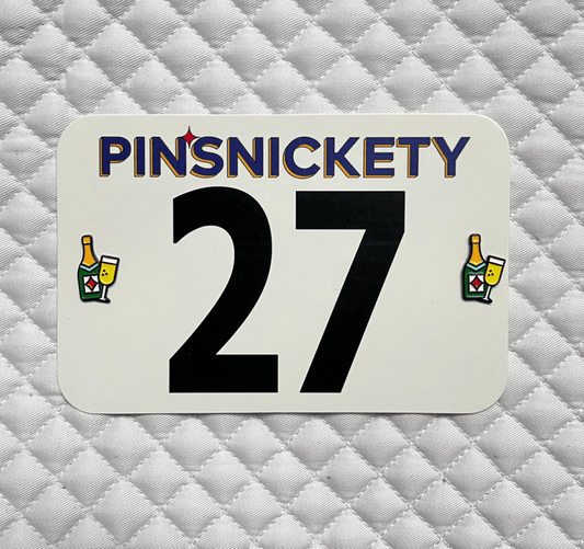 Pinsnickety number pins Pinsnickety- Champagne Pin equestrian team apparel online tack store mobile tack store custom farm apparel custom show stable clothing equestrian lifestyle horse show clothing riding clothes Pinsnickety- Champagne Pin horses equestrian tack store