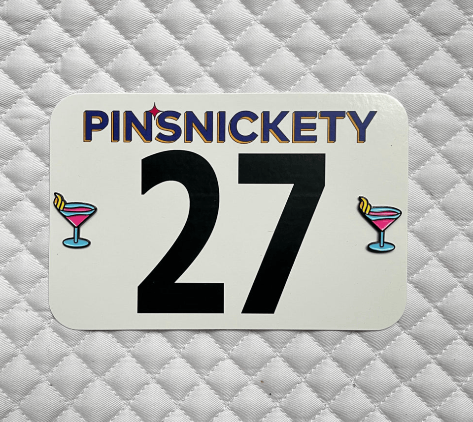 Pinsnickety number pins Pinsnickety- Martini Pin equestrian team apparel online tack store mobile tack store custom farm apparel custom show stable clothing equestrian lifestyle horse show clothing riding clothes Pinsnickety- Martini Pin horses equestrian tack store