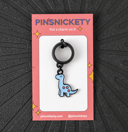 Pinsnickety crop charm Pinsnickety- Brontosaurus Crop Charm equestrian team apparel online tack store mobile tack store custom farm apparel custom show stable clothing equestrian lifestyle horse show clothing riding clothes Pinsnickety- Brontosaurus Crop Charm horses equestrian tack store