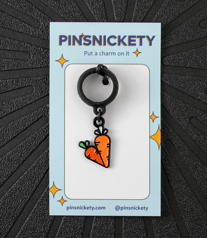 Pinsnickety crop charm Pinsnickety- Carrots Crop Charm equestrian team apparel online tack store mobile tack store custom farm apparel custom show stable clothing equestrian lifestyle horse show clothing riding clothes Pinsnickety- Carrots Crop Charm horses equestrian tack store