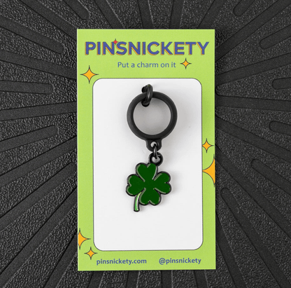 Pinsnickety crop charm Pinsnickety- Clover Crop Charm equestrian team apparel online tack store mobile tack store custom farm apparel custom show stable clothing equestrian lifestyle horse show clothing riding clothes Pinsnickety- Clover Crop Charm horses equestrian tack store
