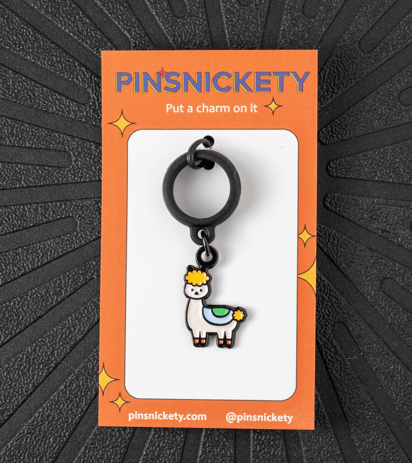 Pinsnickety crop charm Pinsnickety- Drama Llama Crop Charm equestrian team apparel online tack store mobile tack store custom farm apparel custom show stable clothing equestrian lifestyle horse show clothing riding clothes Pinsnickety- Drama Llama Crop Charm horses equestrian tack store