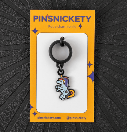 Pinsnickety crop charm Pinsnickety- Flying Unicorn Crop Charm equestrian team apparel online tack store mobile tack store custom farm apparel custom show stable clothing equestrian lifestyle horse show clothing riding clothes Pinsnickety- Flying Unicorn Crop Charm horses equestrian tack store