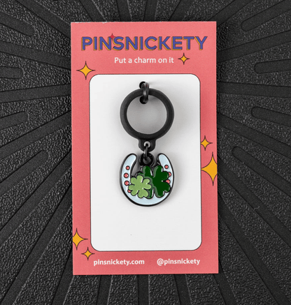 Pinsnickety crop charm Pinsnickety- Horseshoe Crop Charm equestrian team apparel online tack store mobile tack store custom farm apparel custom show stable clothing equestrian lifestyle horse show clothing riding clothes Pinsnickety- Horseshoe Crop Charm horses equestrian tack store