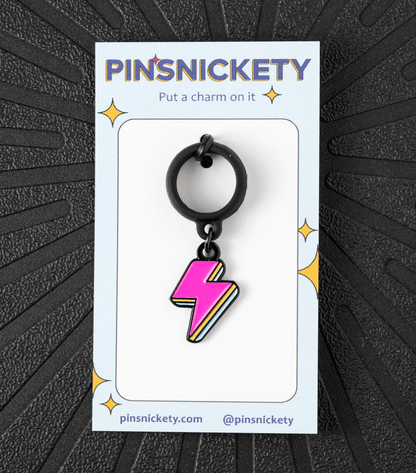 Pinsnickety crop charm Pinsnickety- Lightning Bolt Crop Charm equestrian team apparel online tack store mobile tack store custom farm apparel custom show stable clothing equestrian lifestyle horse show clothing riding clothes Pinsnickety- Lightning Bolt Crop Charm horses equestrian tack store