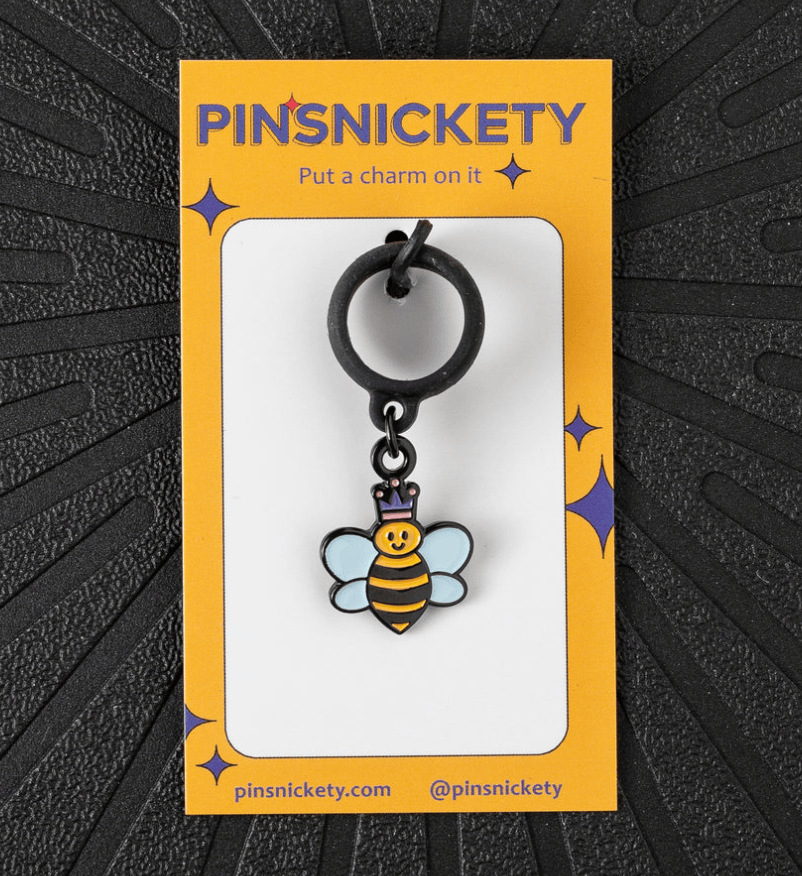 Pinsnickety crop charm Pinsnickety- Queen Bee Crop Charm equestrian team apparel online tack store mobile tack store custom farm apparel custom show stable clothing equestrian lifestyle horse show clothing riding clothes Pinsnickety- Queen Bee Crop Charm horses equestrian tack store