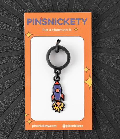 Pinsnickety crop charm Pinsnickety- Rocket Ship Crop Charm equestrian team apparel online tack store mobile tack store custom farm apparel custom show stable clothing equestrian lifestyle horse show clothing riding clothes Pinsnickety- Rocket Ship Crop Charm horses equestrian tack store
