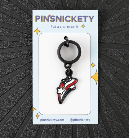 Pinsnickety crop charm Pinsnickety- Stars and Stripes Crop Charm equestrian team apparel online tack store mobile tack store custom farm apparel custom show stable clothing equestrian lifestyle horse show clothing riding clothes Pinsnickety- Stars and Stripes Crop Charm horses equestrian tack store