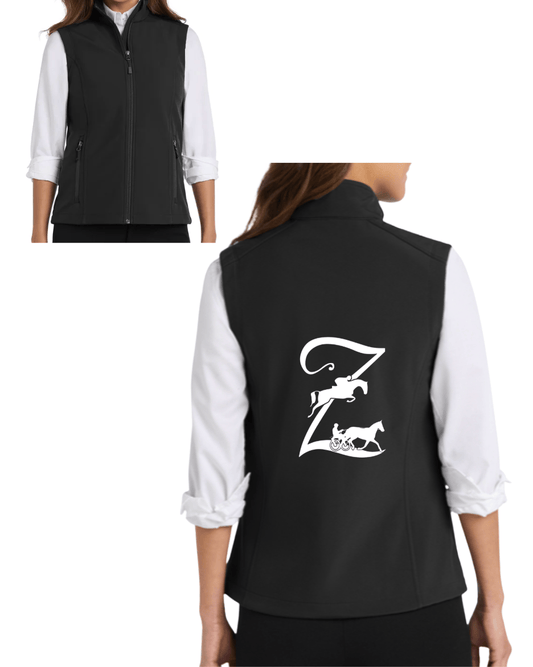 Zintillating Farms- Women's Soft Shell Vest