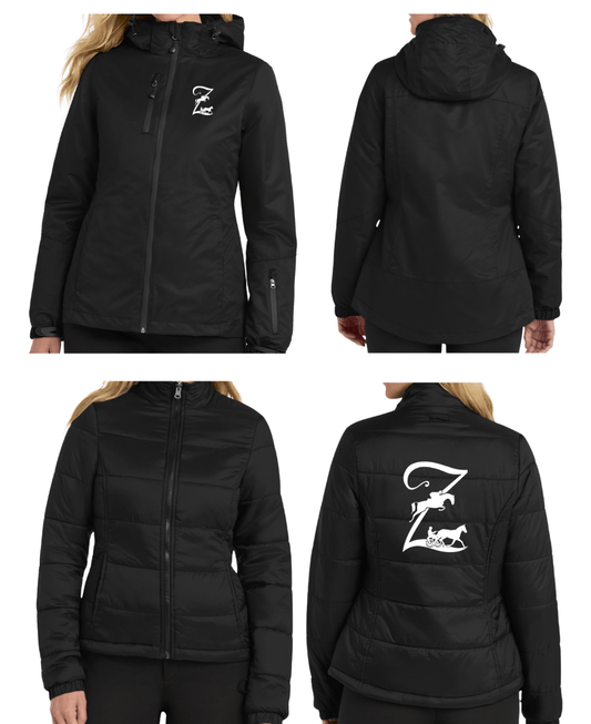 Zintillating Farms- 3-in-1 Women's Waterproof RainJacket