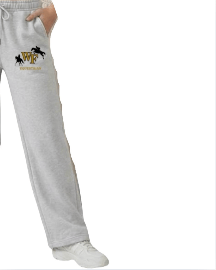 Equestrian Team Apparel custom sweatpants XS Wake Forest Equestrian- Open Ankle Sweatpants equestrian team apparel online tack store mobile tack store custom farm apparel custom show stable clothing equestrian lifestyle horse show clothing riding clothes Wake Forest Equestrian- Open Ankle Sweatpants horses equestrian tack store