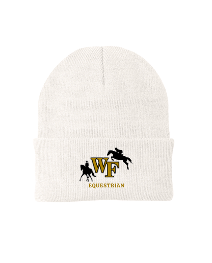 Equestrian Team Apparel custom hats White WFU Equestrian- Solid Beanie equestrian team apparel online tack store mobile tack store custom farm apparel custom show stable clothing equestrian lifestyle horse show clothing riding clothes WFU Equestrian- Solid Beanie horses equestrian tack store