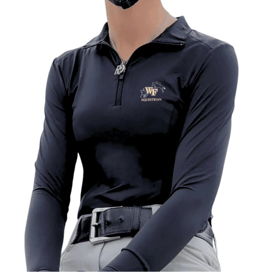 Equestrian Team Apparel Custom Shirts XS WFU Equestrian- Sun Shirt equestrian team apparel online tack store mobile tack store custom farm apparel custom show stable clothing equestrian lifestyle horse show clothing riding clothes WFU Equestrian- Sun Shirt horses equestrian tack store